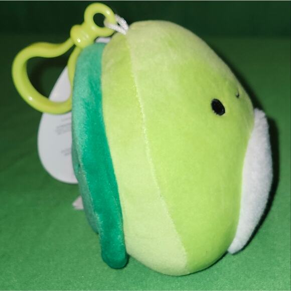 BLACK FRIDAY SALE - Squishmallows Henry The Turtle Clip 3" NWT 2023 - Picture 4 of 7